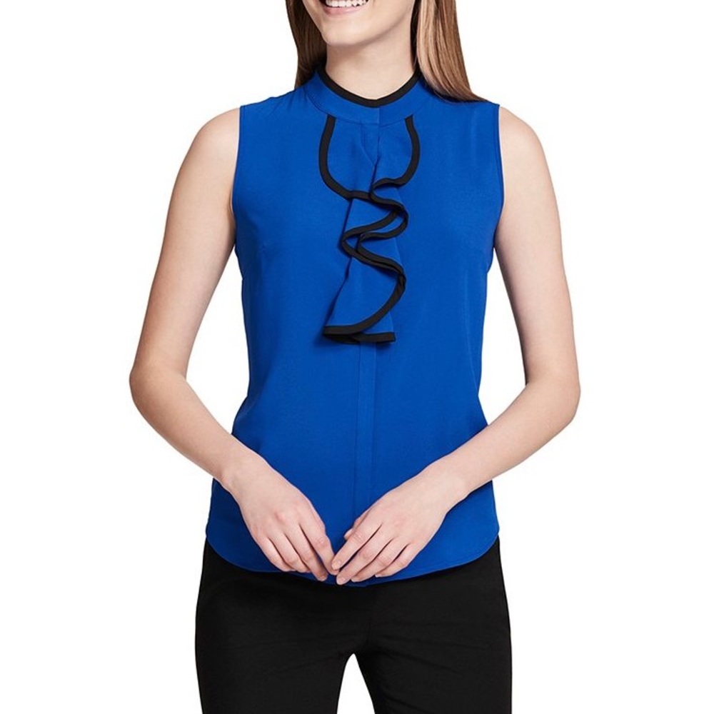 🌹 NWT, Sleeveless Calvin Klein Top, Size Small - Picture 1 of 4